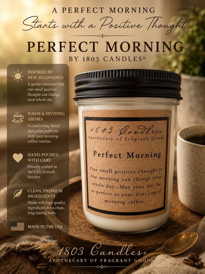 Perfect Morning - 14oz. Jar Candle