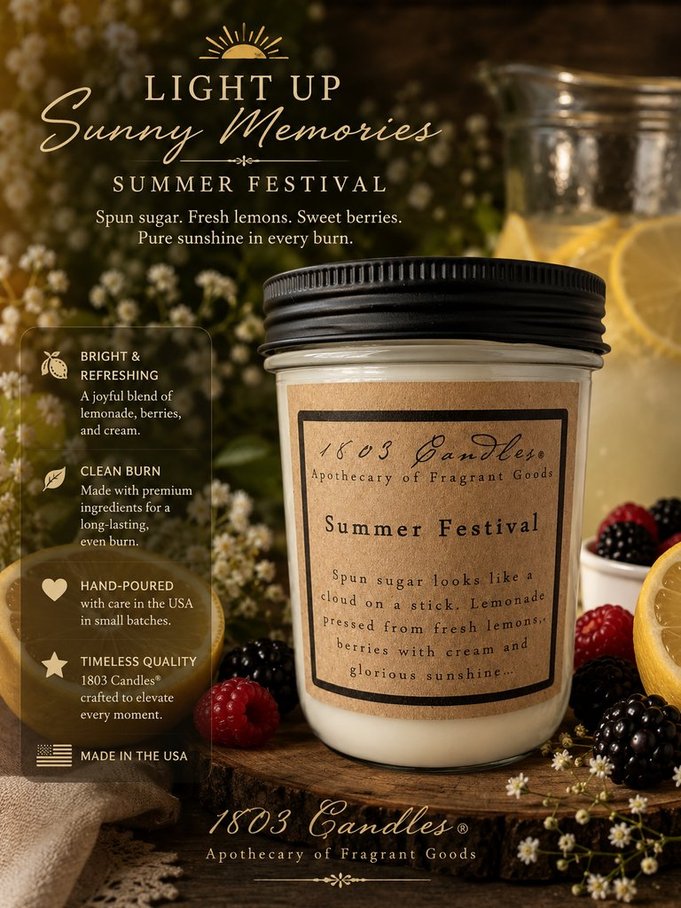 Summer Festival - 14oz. Jar Candle